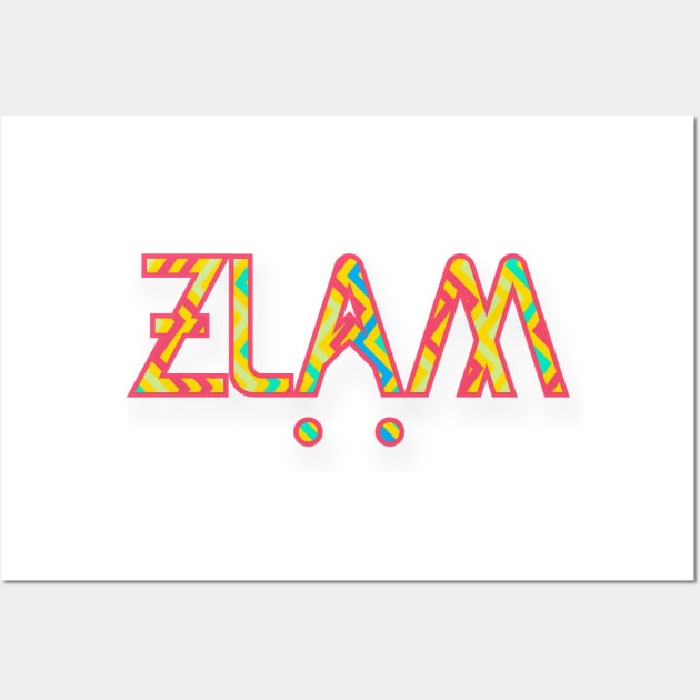 Zlam, Zeta Love And Mine, Zeta Tau Alpha. Not Zeta Phi Beta Wall Art by A -not so store- Store